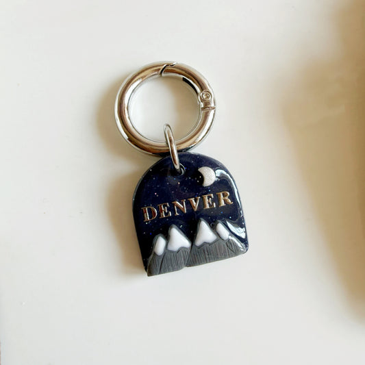 Mountain Moonlight Pet Tag