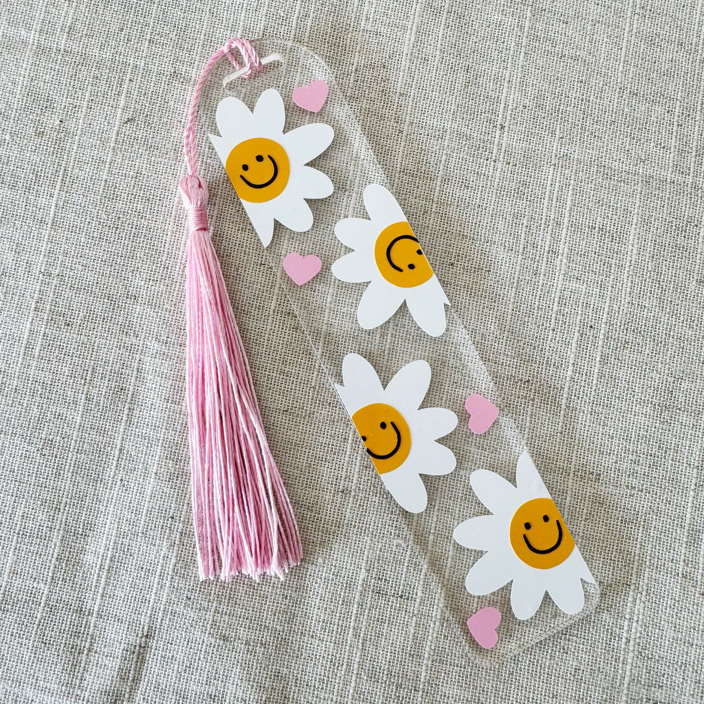 Happy Daisy Acrylic Bookmark