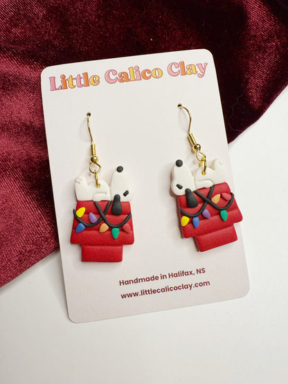 Christmas Beagle Dangles