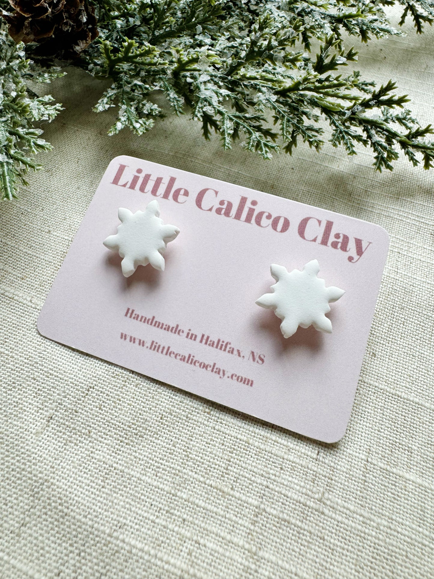 Snowflake Studs