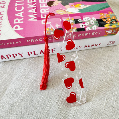 Heart Lollipop Acrylic Bookmark