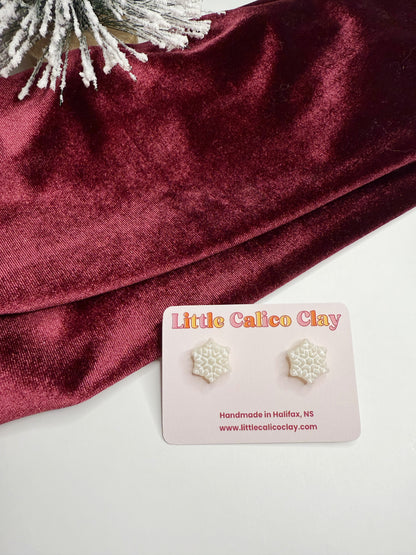 Snowflake Studs