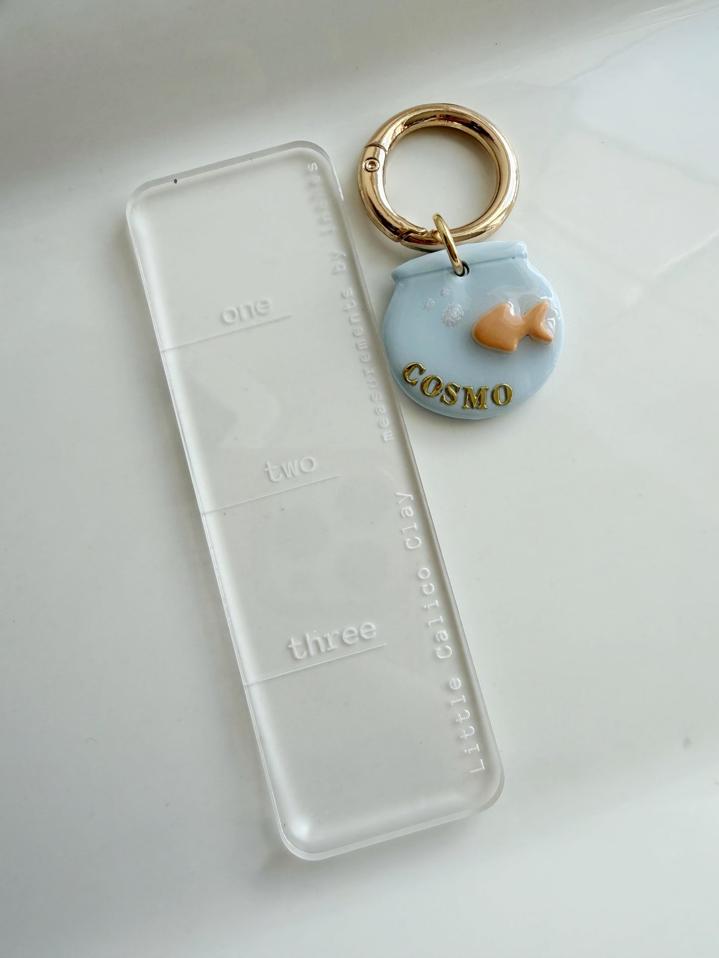 Fishbowl Pet Tag