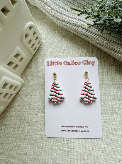 Christmas Tree Cake Dangles