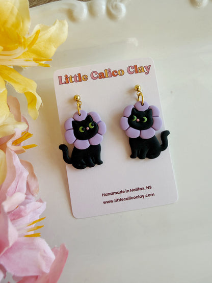 Flower Cat Dangles