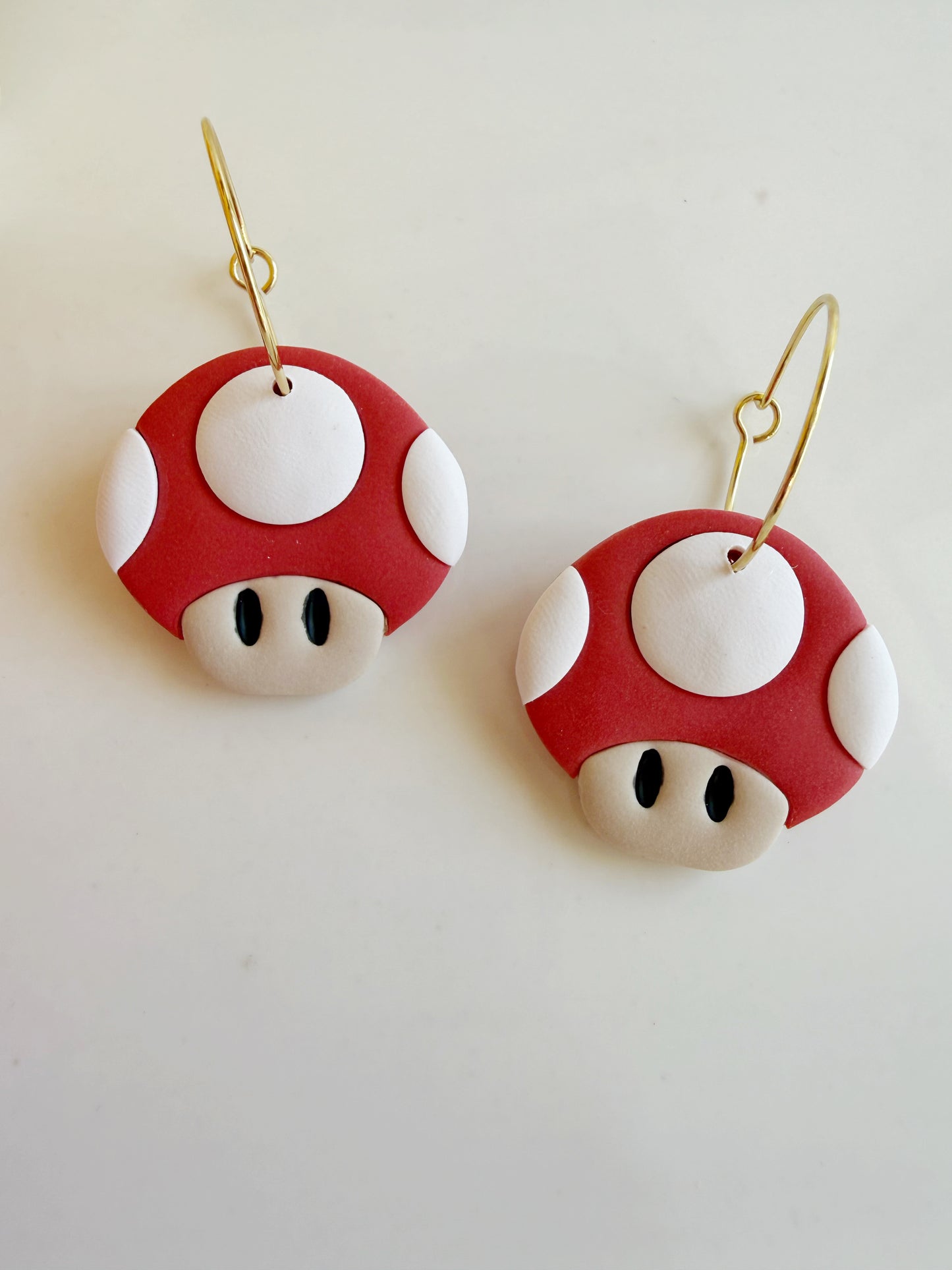 Mushroom and Star Hoops