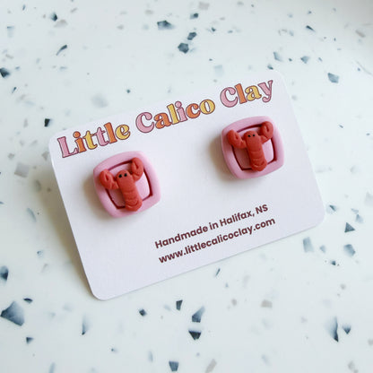 Lobster Bordered Studs