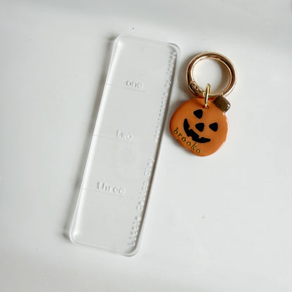Jack-o-Lantern Pet Tag