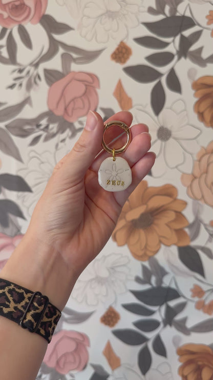 Sand Dollar Pet Tag